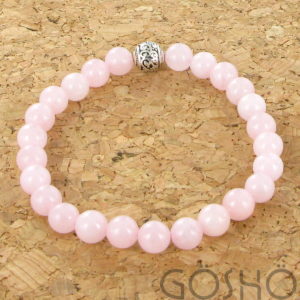 Quartz rose brillant