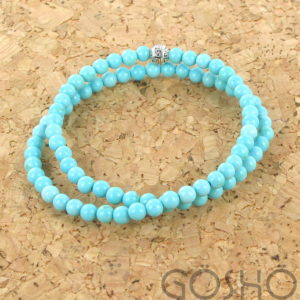 Howolite turquoise 4mm