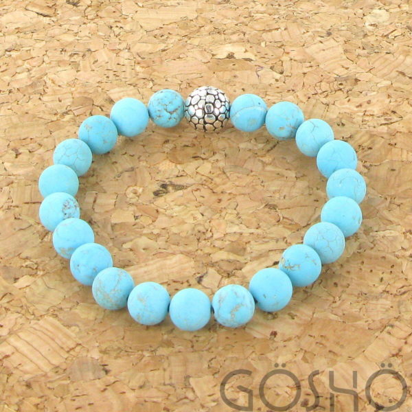 Howlite turquoise mate