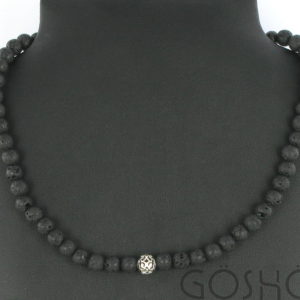 Collier Lave noire