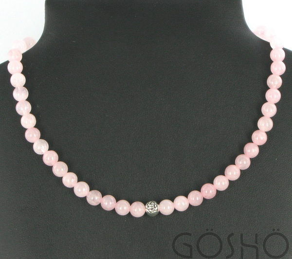 Collier Quartz Rose